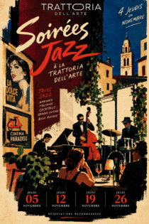 SOIRÉES JAZZ à la Trattoria Dell'Arte
